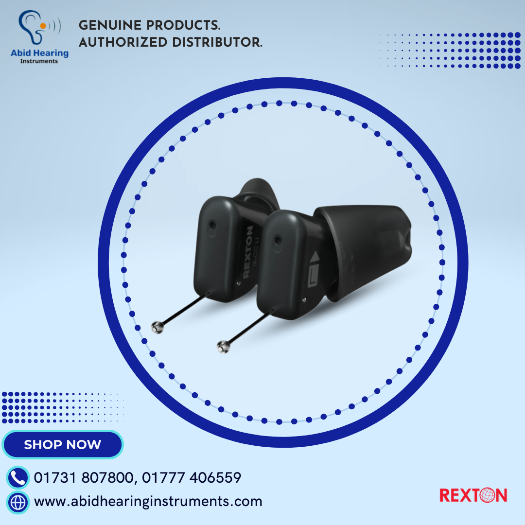 Rexton Rechargeable IX-CIC LI 20 SR 16 Channel Hearing Aid Price in Bangladesh