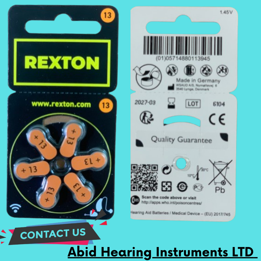 Original Rexton Zinc Air Hearing Aid Batteries Price in Bangladesh